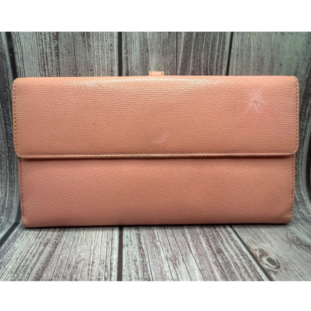 CHANEL Ballet Pink Leather Long Bifold Wallet - Picture 3 of 16
